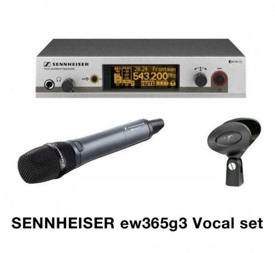 MIETE - SENNHEISER ew300 g3 Vocal Set Funkmikrofon ew365 - BERLIN in Berlin