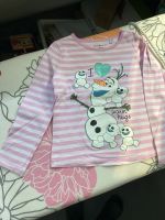 Shirt Langer Arm Frozen Olaf Motiv Gr. 110 rosa weiß Top Zustand Baden-Württemberg - Kornwestheim Vorschau