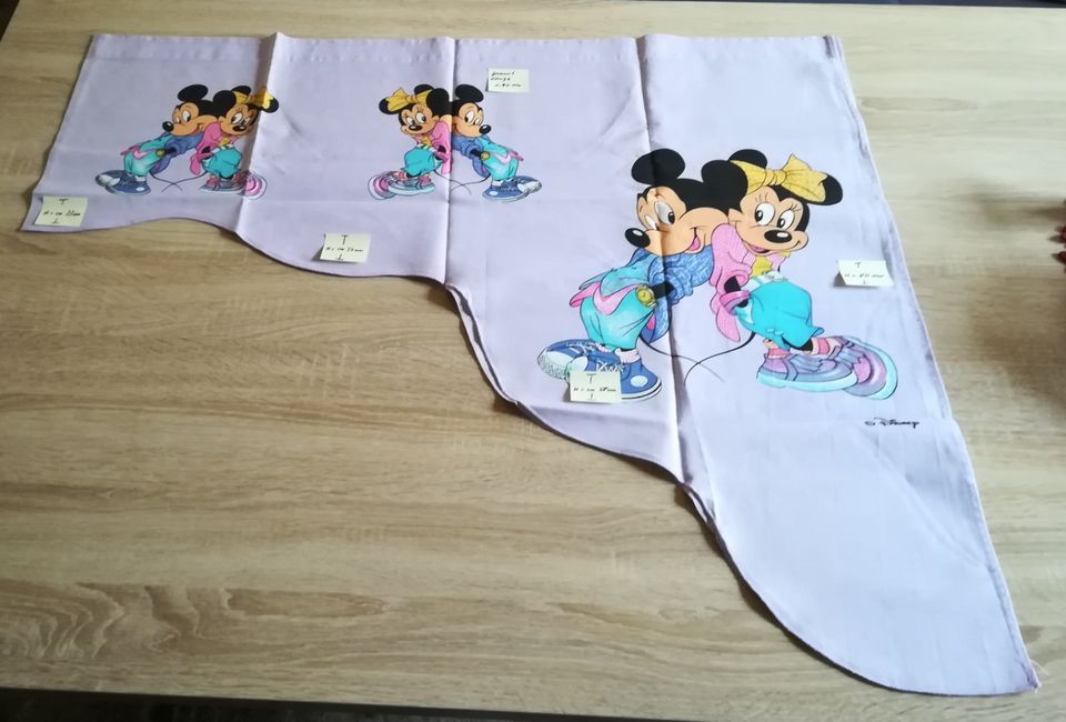 Gardinen Set 3 tlg. Disneys Micky Maus für`s Kinderzimmer in Herne
