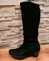 Gabor Markenschuhe Damen Stiefel schwarz Wildleder Bayern - Baldham Vorschau