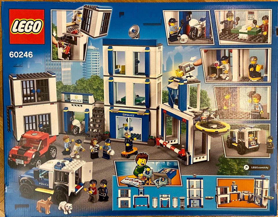 NEU + OVP LEGO City 60246 Polizeistation / EOL in Berlin