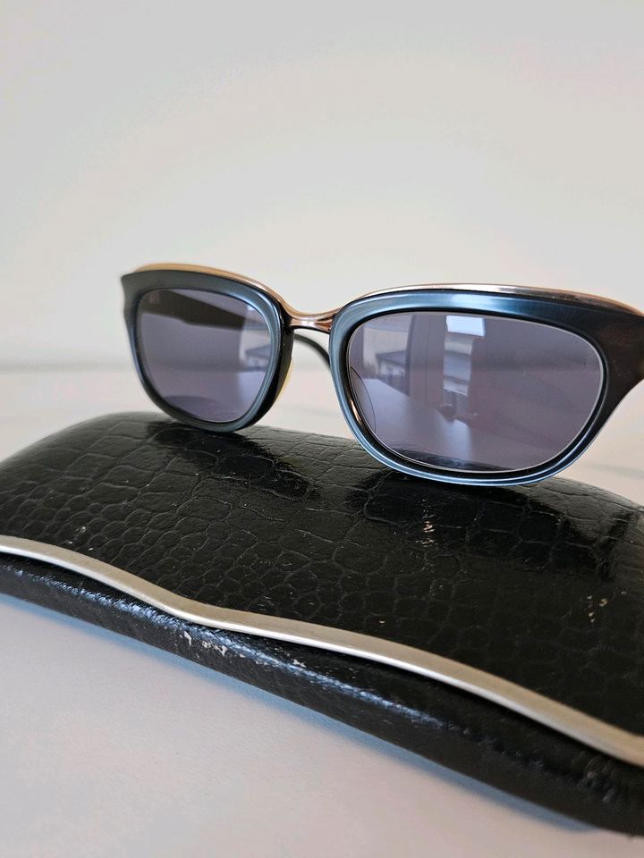 80er Jahre Sonnenbrille Gläser neu inkl Vintage-Etui in Bernau