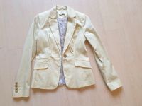 Blazer Gelb Pastell Sommer Frühling Blumen Flower boho zara 36 S Kreis Pinneberg - Pinneberg Vorschau