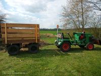 Eigenbau Traktor mit Anhänger Sachsen - Schöpstal Vorschau