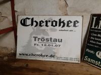 Cherokee Band Plakat Poster Werbung Tröstau Scheunenfund Bayern - Selb Vorschau