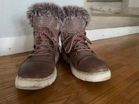 Bugatti Damen Kind Winterstiefel Boots 37 braun Stiefeletten Hessen - Großkrotzenburg Vorschau
