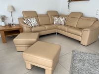 Himolla Leder Couch, ausziehbar, 2 Hocker, 2er/2er-Sitz Sofa Corn Rheinland-Pfalz - Harxheim Vorschau