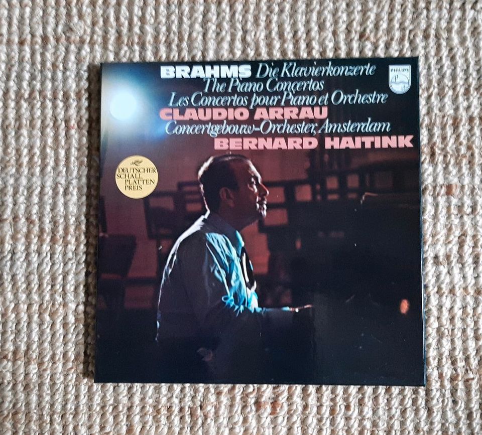 2 Vinyl LPs: Brahms: Die Klavierkonzerte / Klassik in Biebergemünd