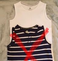 H&M weißes Tanktop, Größe 122/128 Bergedorf - Hamburg Lohbrügge Vorschau