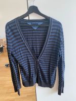 Tommy Hilfiger Cardigan Kaschmir schwarz/blau gestreift Gr. M Lindenthal - Köln Sülz Vorschau