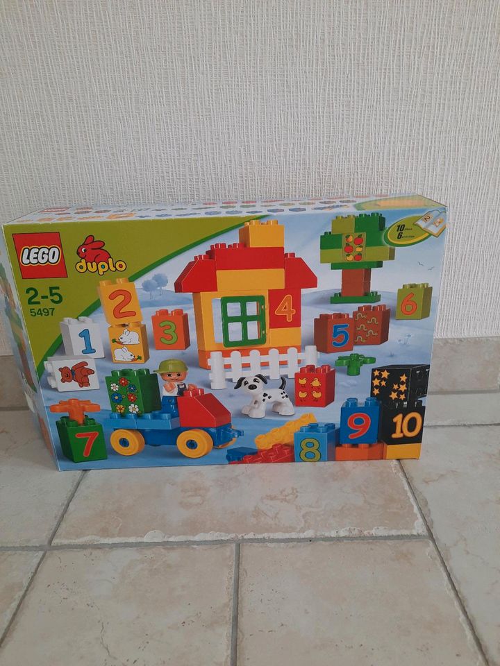 Lego Duplo 5497 Zahlen-Lernspiel Zahlen lernen in OVP in Bischoffen