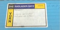 Renault Laguna Safrane Radlagersatz VA Coparts 3025 Neu 15VB* Hessen - Brombachtal Vorschau