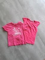 Zwei T-Shirts 98/104 pink Bayern - Dietersheim Vorschau