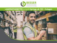 Lagermitarbeiter (m/w/d) Springe ab 15€ - NL Hameln Niedersachsen - Springe Vorschau