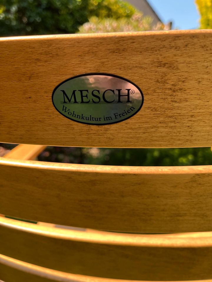 Mesch Gartenstühle incl. Auflage 4 Stück in Delmenhorst