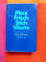 Frisch, Max: Stich-Worte. Ausgesucht von Uwe Johnson Baden-Württemberg - Römerstein Vorschau