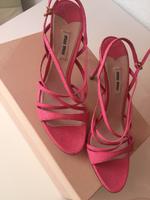 Damenschuhe, Damen, Sandaletten, Miu Miu bei Prada in Größe 40 Bayern - Augsburg Vorschau