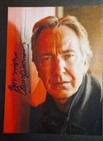 Autogramm Alan Rickman q3x18 cm Foro Harry Potter Star Signiert Berlin - Mitte Vorschau