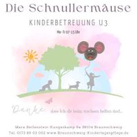 Kindertagespflege ,,Die Schnullermäuse,, freier Platz ab August Niedersachsen - Braunschweig Vorschau