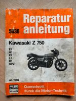 Reparaturanleitung Kawasaki Z 750 ab 1980 Bayern - Langenzenn Vorschau
