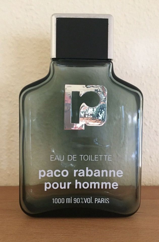 KOMPLETTE SAMMLUNG 11 St. Paco Rabanne Pour Homme 1000 ml Factice in Ingelheim am Rhein