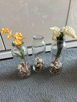Dekovasen mit Granulat und Blumen Baden-Württemberg - Mötzingen Vorschau