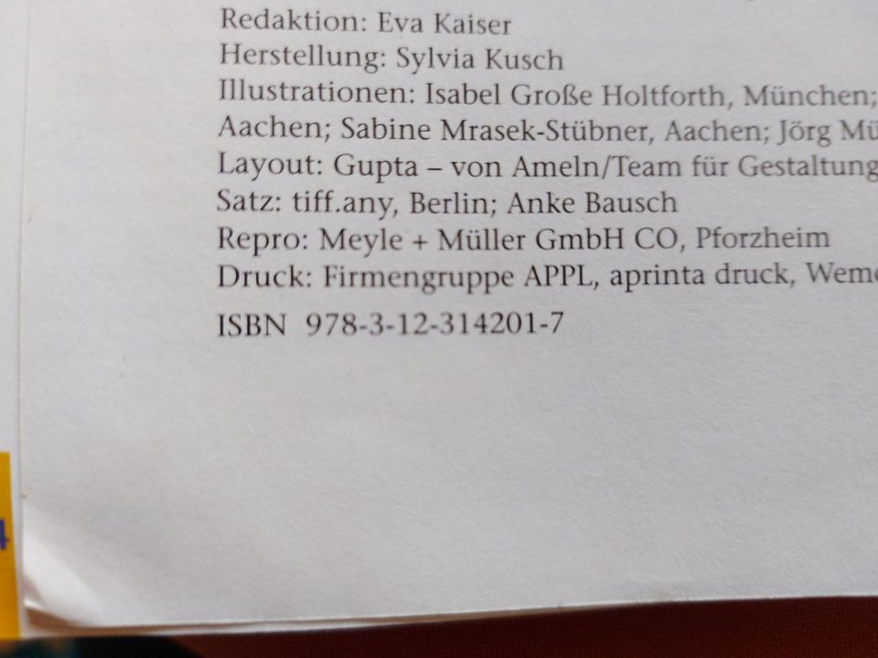 Schulbuch deutsch.werk 1 Gymnasium Klett in Verden