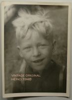 altes Foto Vintage Kind Junge Heino 1948 1940er Kinderporträt Brandenburg - Potsdam Vorschau