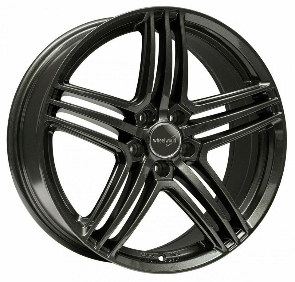 4xNeue Wheelworl WH12 Felgen 5x120 8x18 ET35 BMW 1er 2er 3er 4er in Krostitz