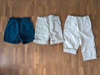 Paket 3x Shorts kurze Hose Gr 86 H&M beige blau Nordrhein-Westfalen - Warendorf Vorschau