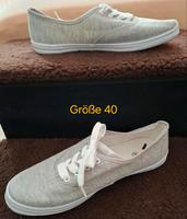 Stoffschuhe Damen grau Größe 40 Brandenburg - Spremberg Vorschau
