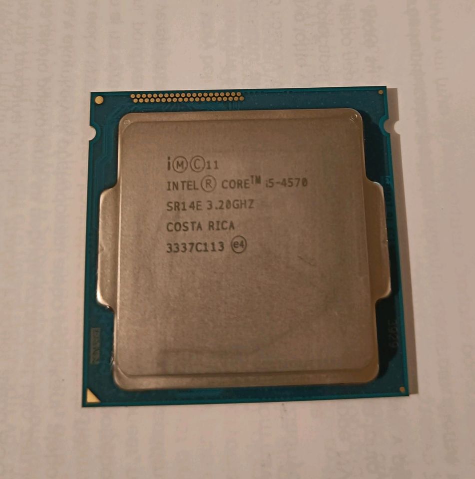 Intel Core i5-4570 CPU 3.2Ghz boost 3.6Ghz in Asperg