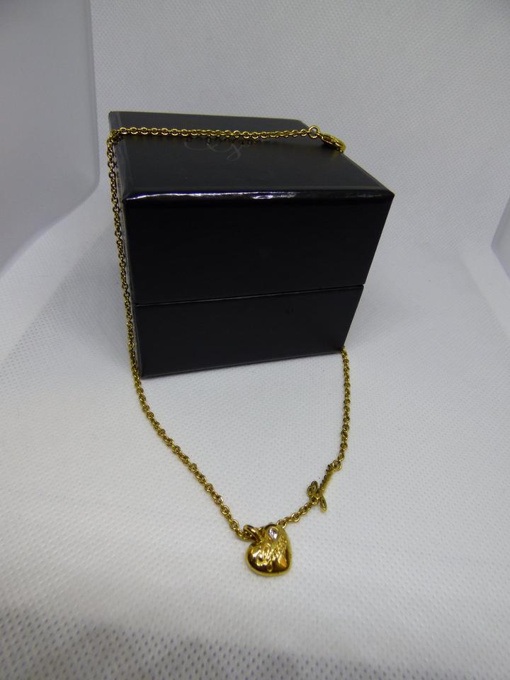 Guess Kette Herz gold mit Signature Schriftzug mit Box in Essen