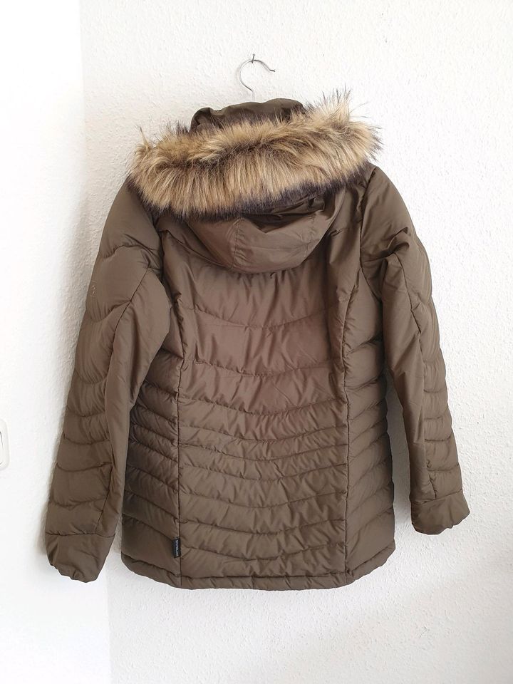 Jack Wolfskin Jacke Daunenjacke Outdoor Khaki Grün 36 S in Schwelm