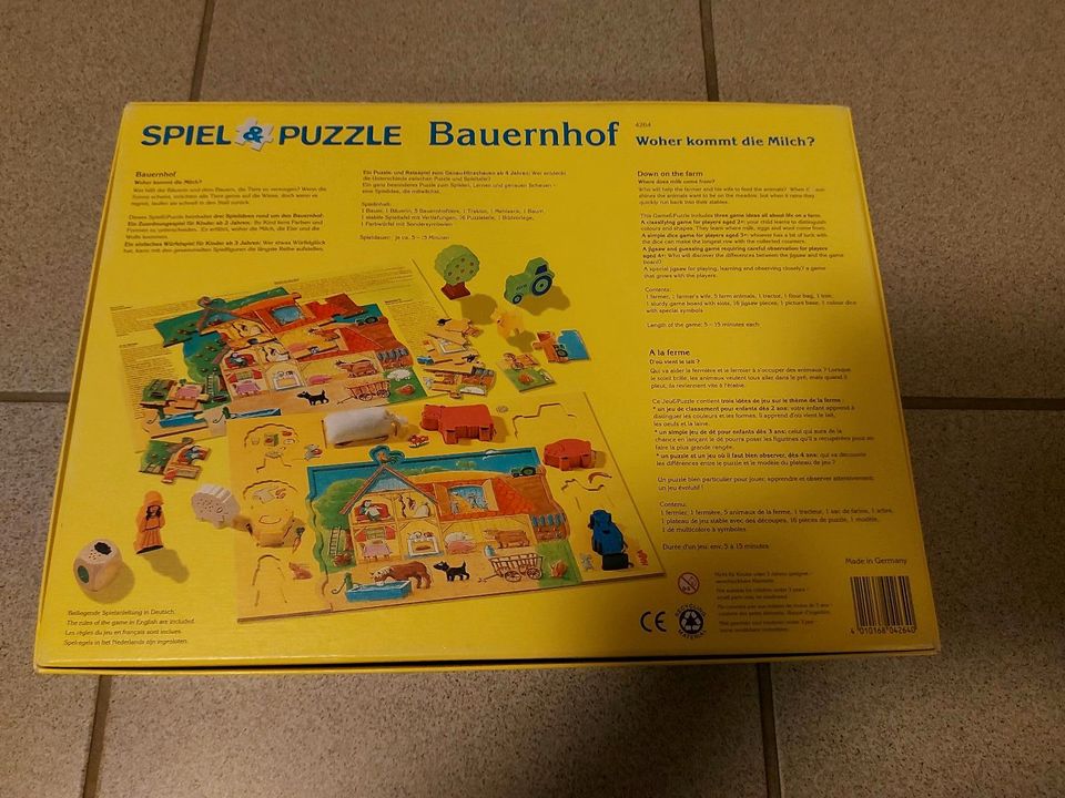 Haba Spiel&Puzzle Bauernhof neuwertig in Rodenbach