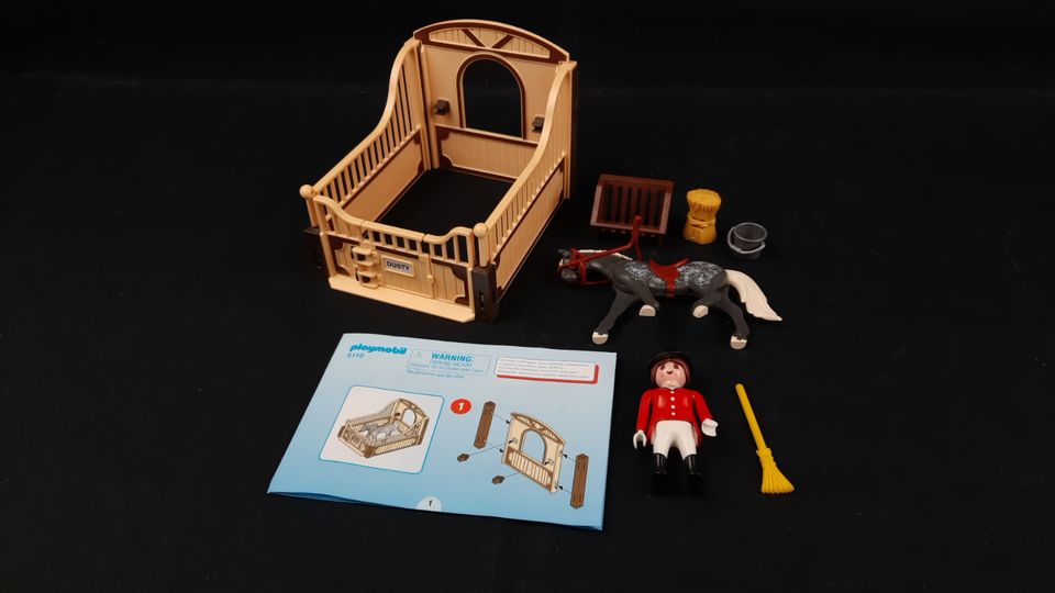 Playmobil 5110 Pferdebox mit Anleitung in Peiting