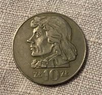 Münze Polen 10 Zl Zlotych PRL 1969 Tadeusz Kosciuszko Bochum - Bochum-Wattenscheid Vorschau