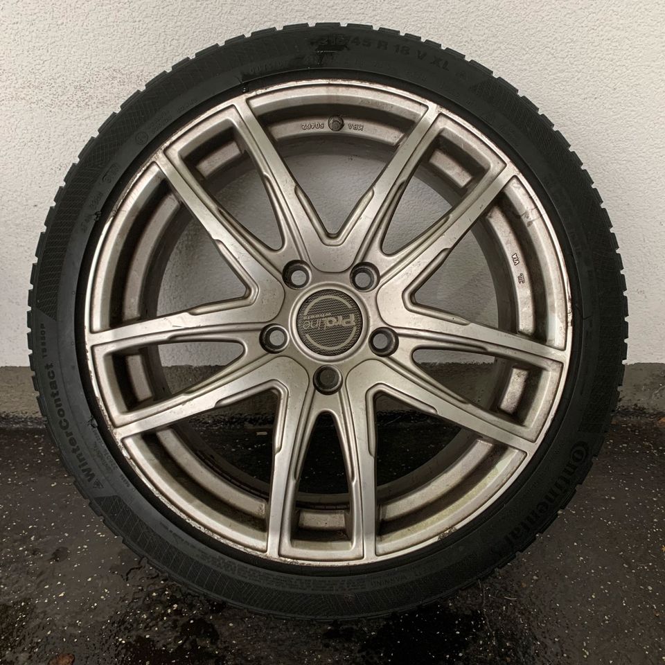 18 Zoll BMW  Alufelgen 215/45R18 Winterreifen in Remscheid