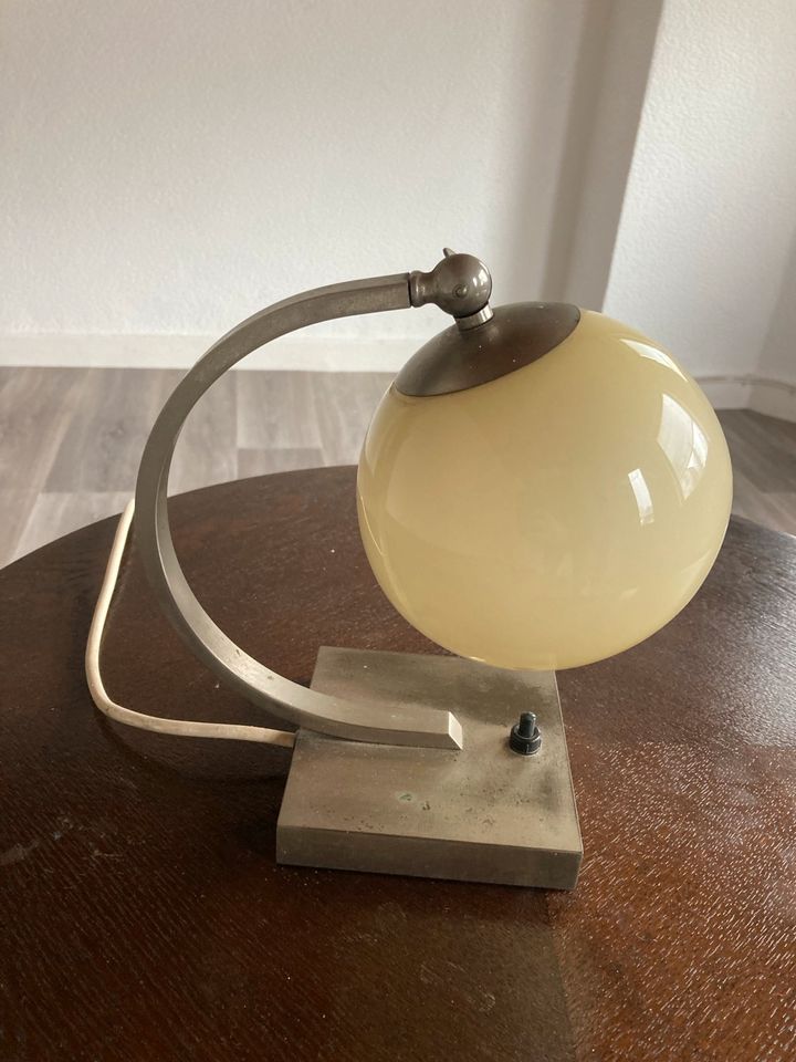 Nachttischlampe Art Deco Orginal Vintage Mid Century in Herford