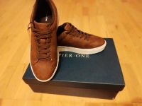 PIER ONE Sneaker low cognac 41 Lederimitat Schuh Hessen - Limburg Vorschau