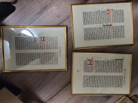 Verkaufe sehr alt drei Rahme Gutenberg Bibel Hessen - Maintal Vorschau