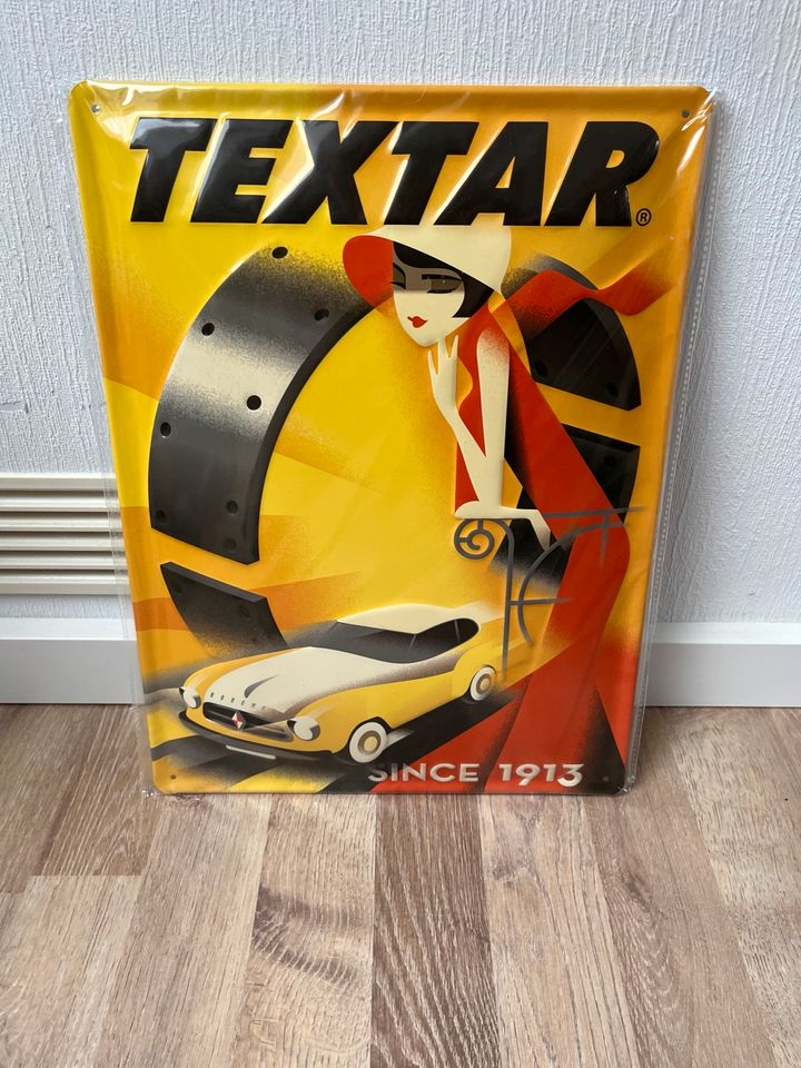 TEXTAR Blechschild in Oberhausen