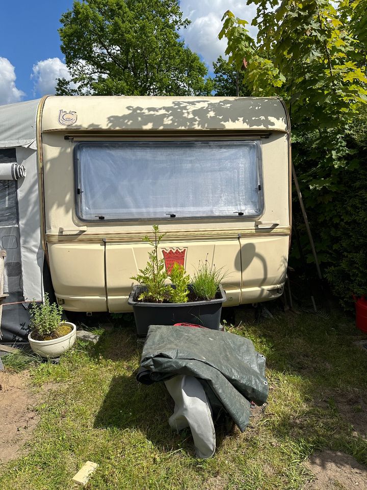 Wohnwagen Tabbert Comtesse 540 mit Stellplatz am Ratzeburger See in Buchholz bei Ratzeburg