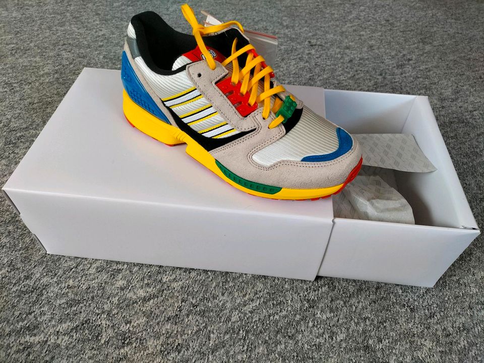 Adidas ZX 8000 Lego 44 2/3 Neu&OVP US10 1/2 UK10 in Laufenburg (Baden)