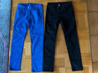 ESPRIT GIRLS Baumwoll-Stretch Hose mit Glanzstreifen 2x Gr. 146 Baden-Württemberg - Böhmenkirch Vorschau