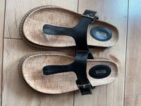 TOP Michael Kors Zehentrenner, schwarz, Gr. 9,5 (40/41), Sandalen Bayern - Straubing Vorschau