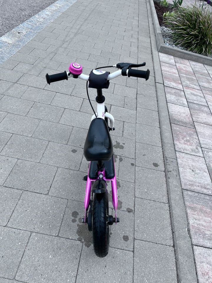 BIKESTAR Kinder Laufrad 10 Zoll Pink & Weiß ab 2 Jahre in Schwabach