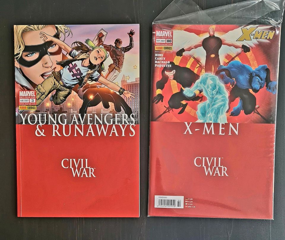 Marvel Comics Civil war SAMMLUNG RAR in Gevelsberg