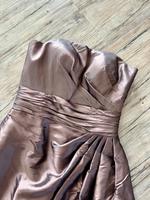 Champagner Farbenes Cocktail Kleid für Feier, Hochzeit, Abiball Thüringen - Worbis Vorschau