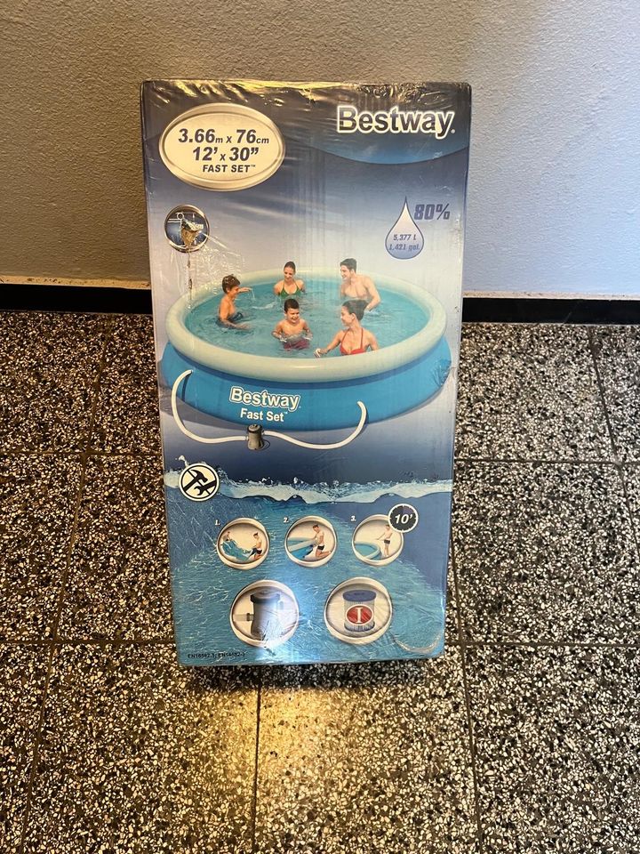 Bestway Pool 3,66 x 76 Cm Neu in Aachen